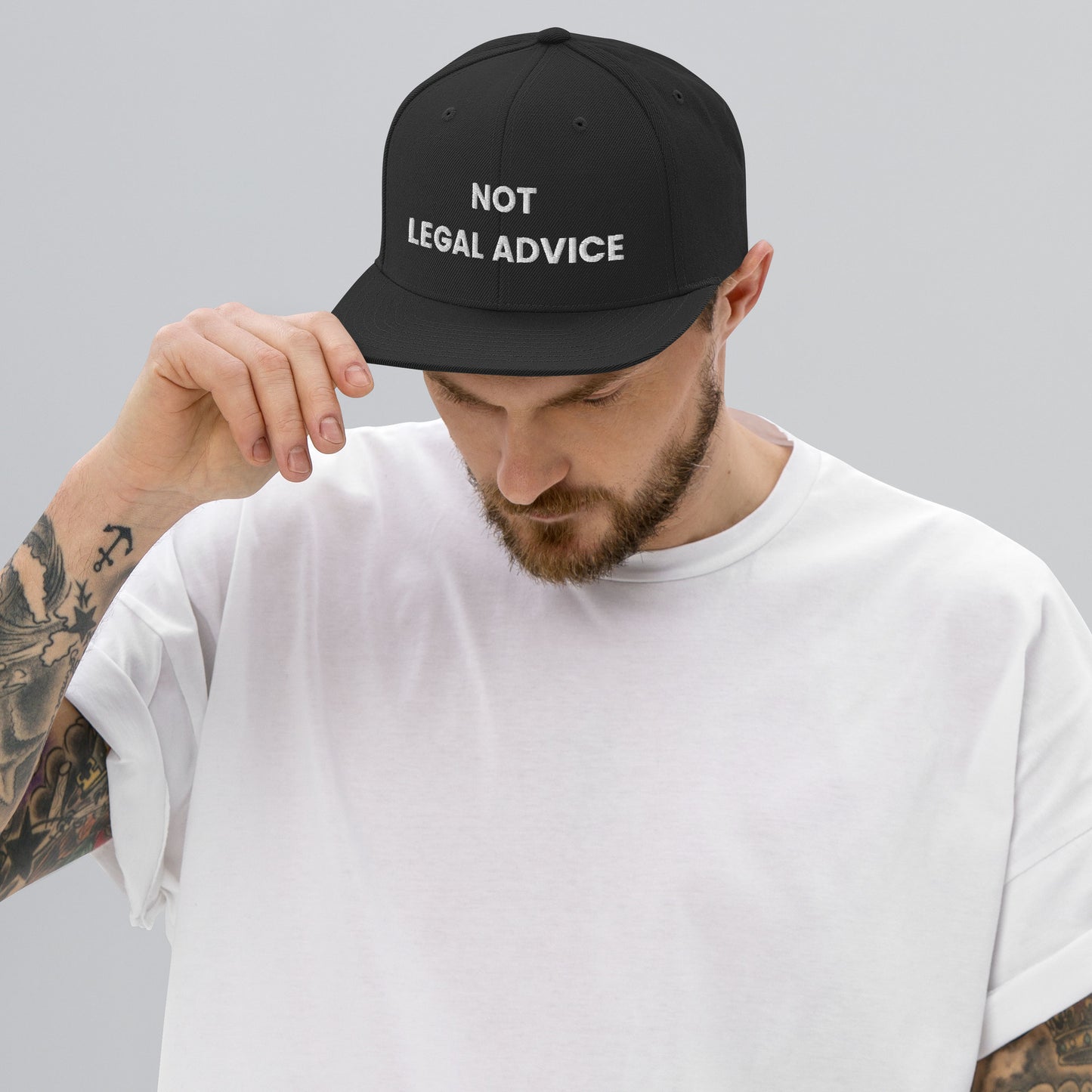 Not Legal Advice - Snapback Hat