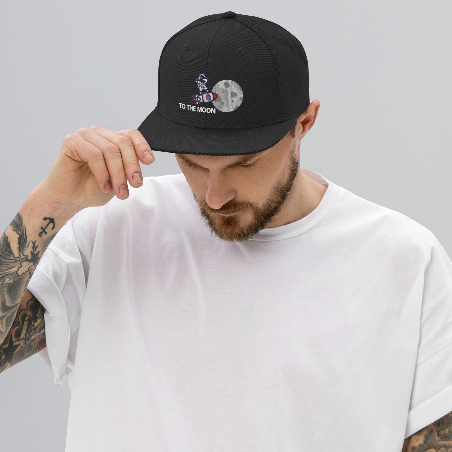 To The Moon - Snapback Hat