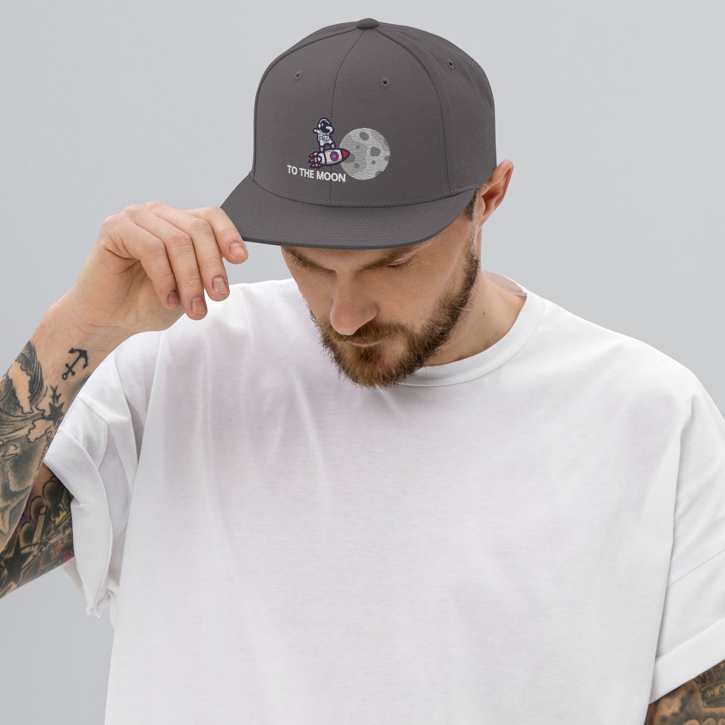 To The Moon - Snapback Hat