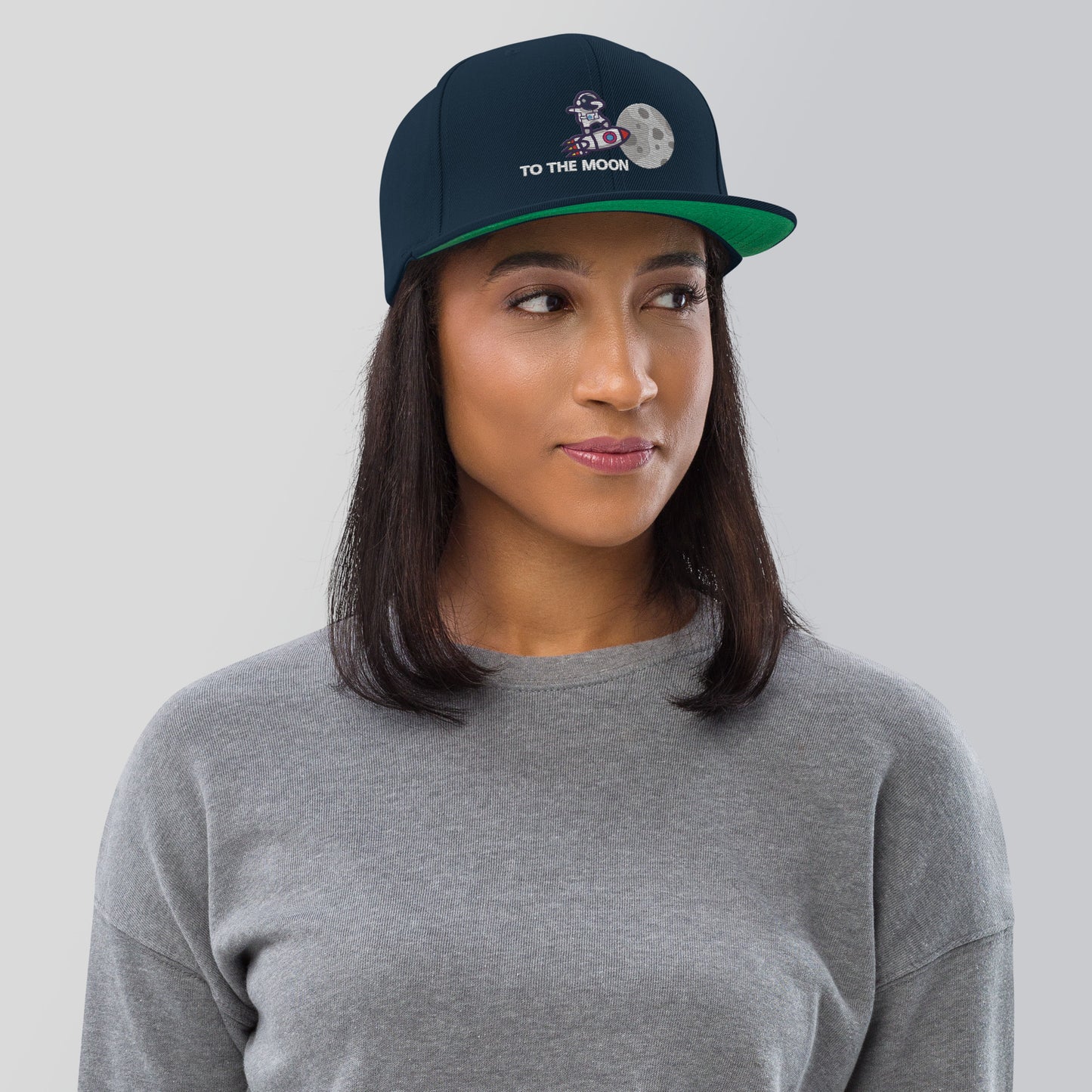 To The Moon - Snapback Hat