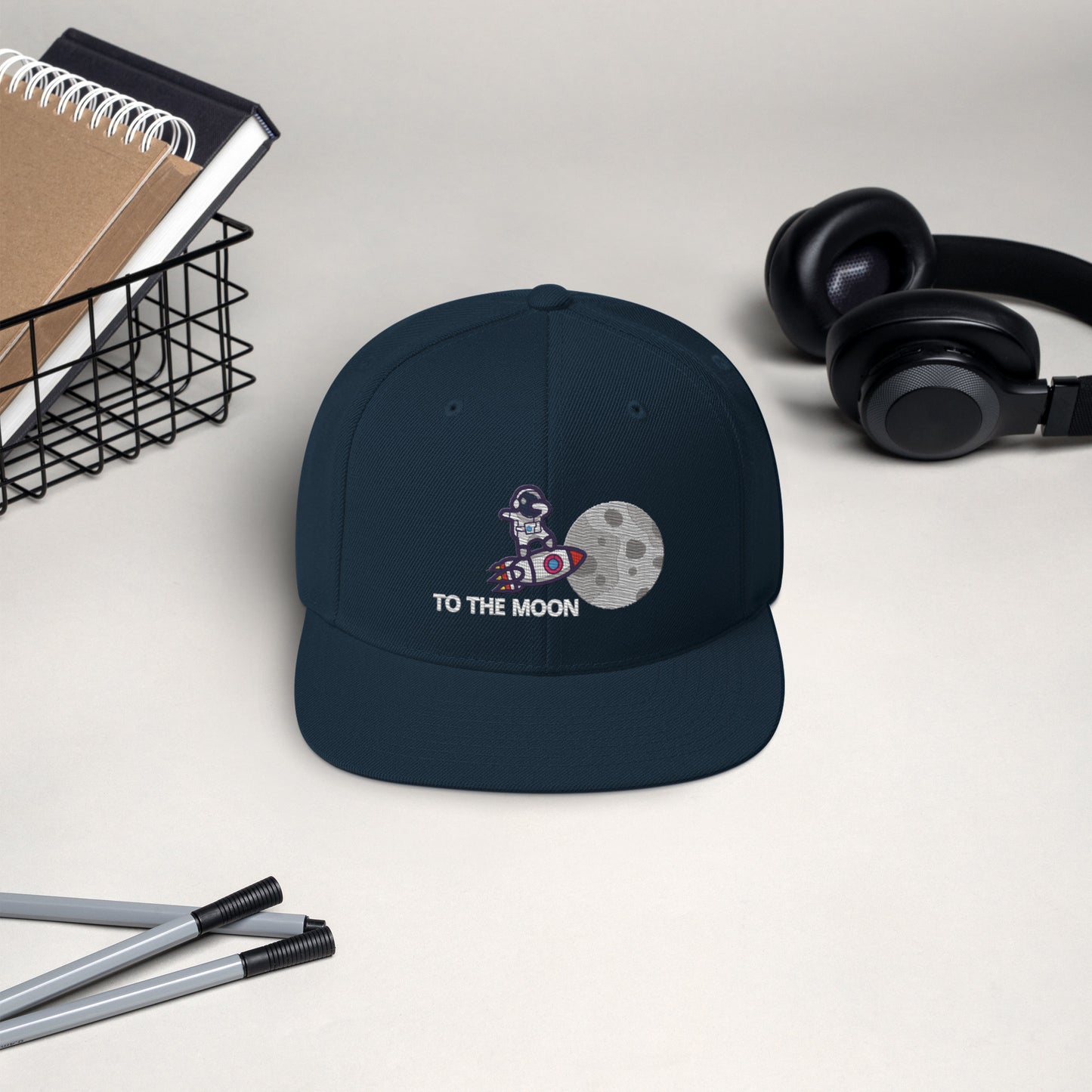 To The Moon - Snapback Hat