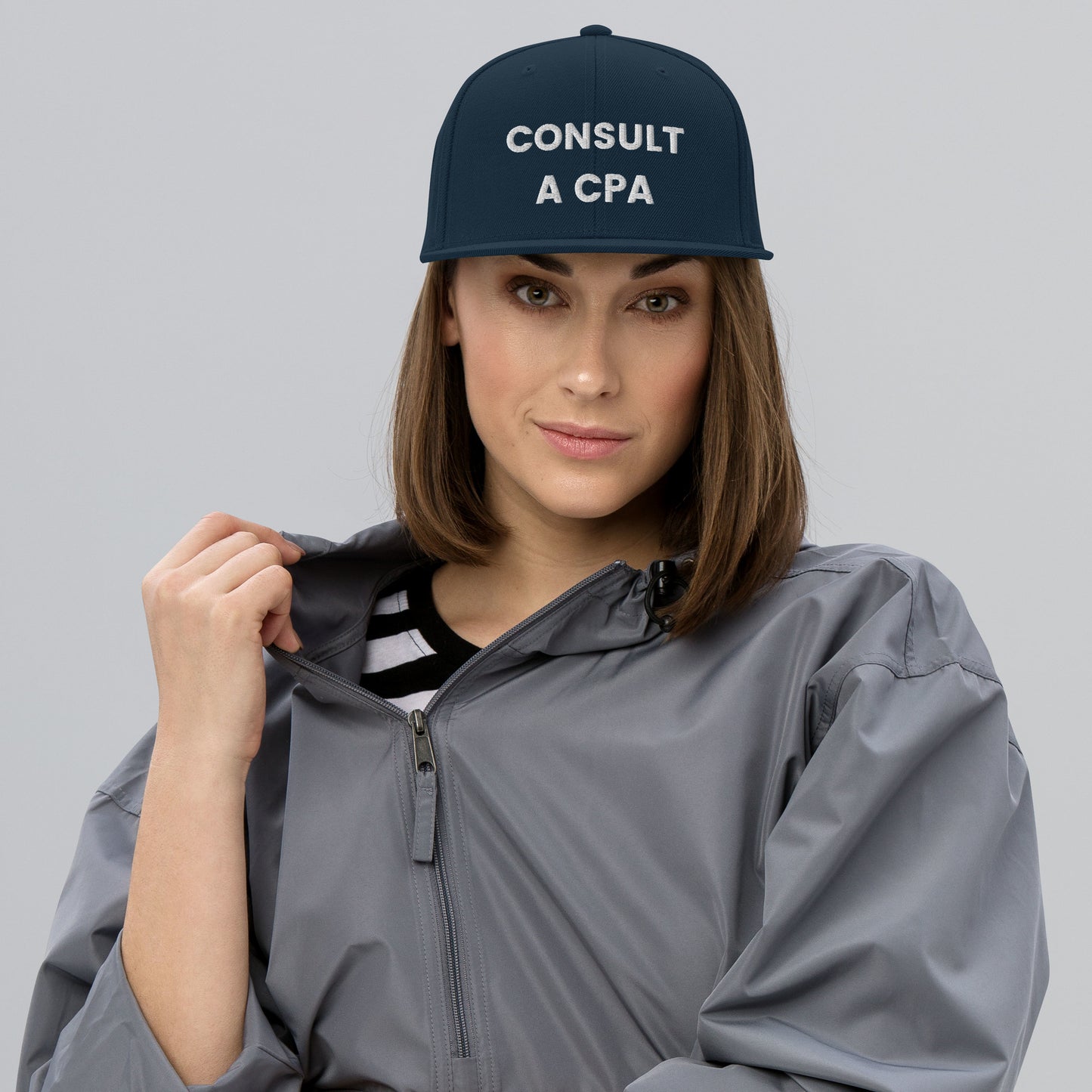 Consult A CPA - Snapback Hat