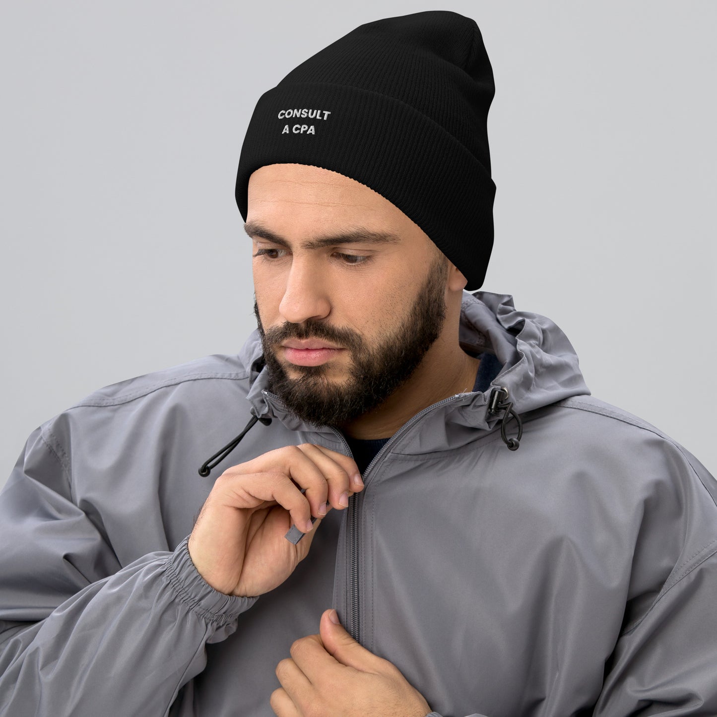 Consult A CPA - Cuffed Beanie