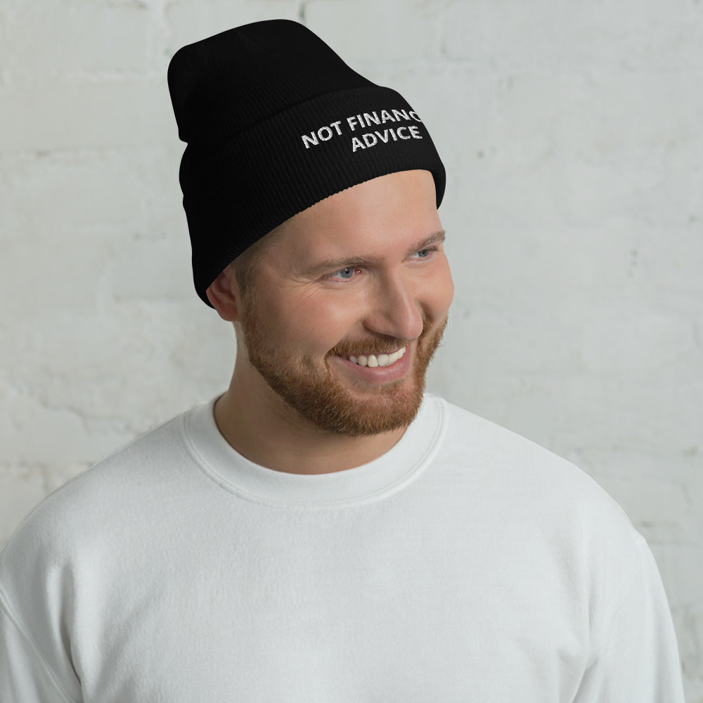 Not Financial Advice - Cuffed Beanie