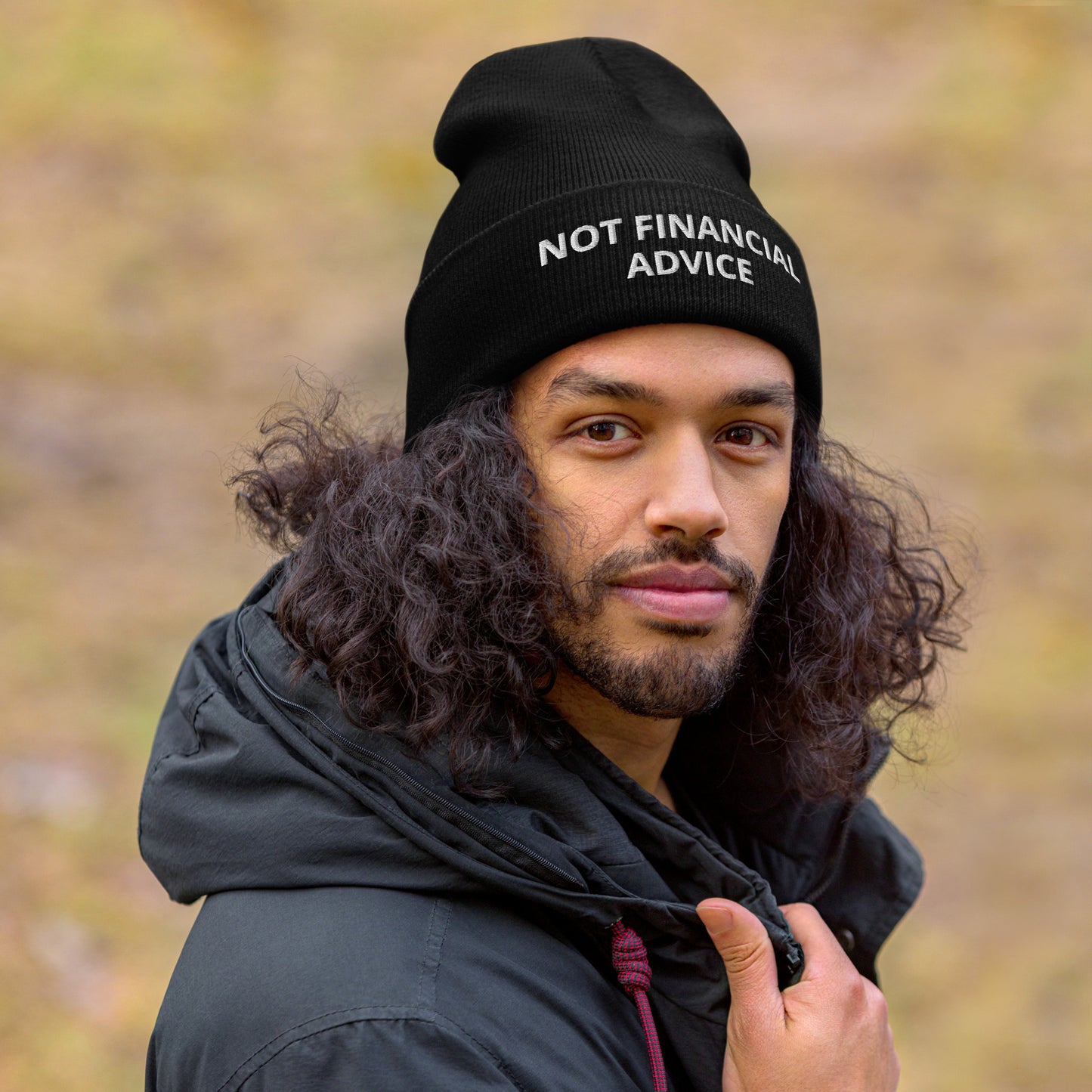 Not Financial Advice - Cuffed Beanie