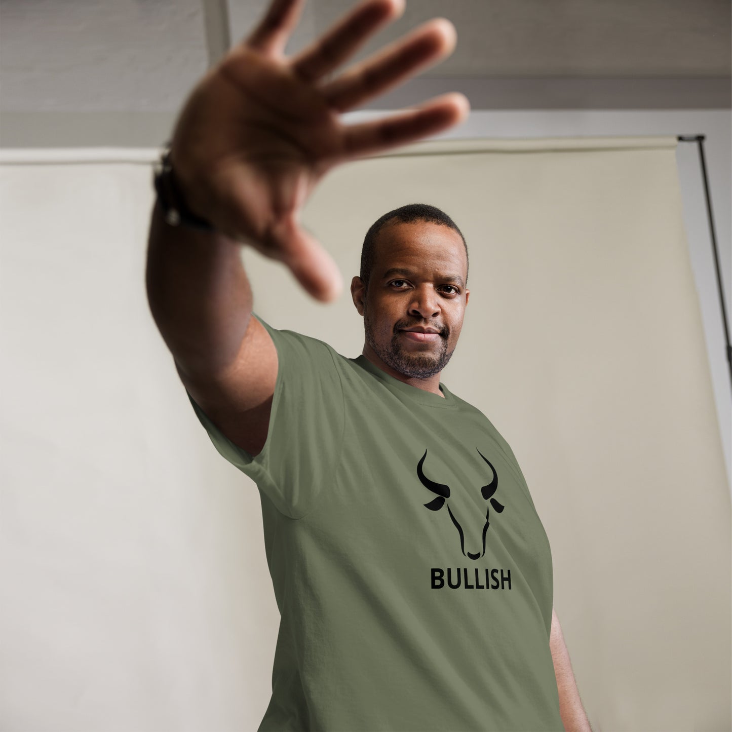 Bullish - Military Green Men's classic tee