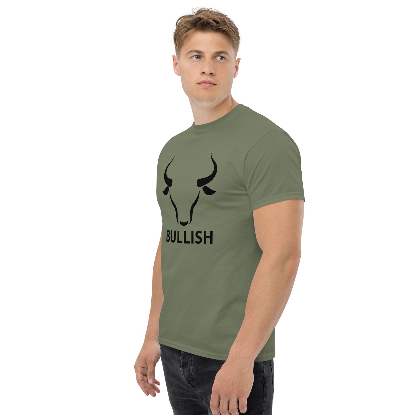 Bullish - Military Green Men's classic tee