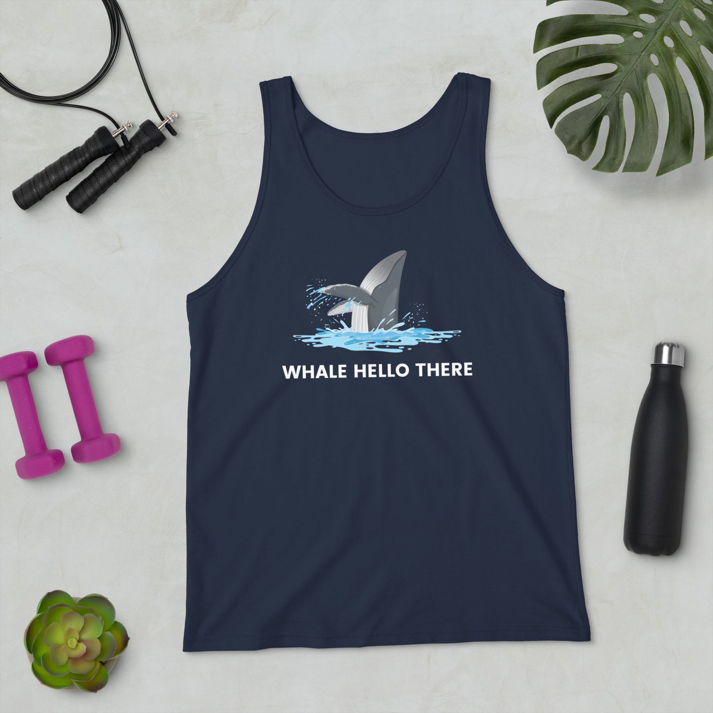 Whale Hello There - Men's Tank Top