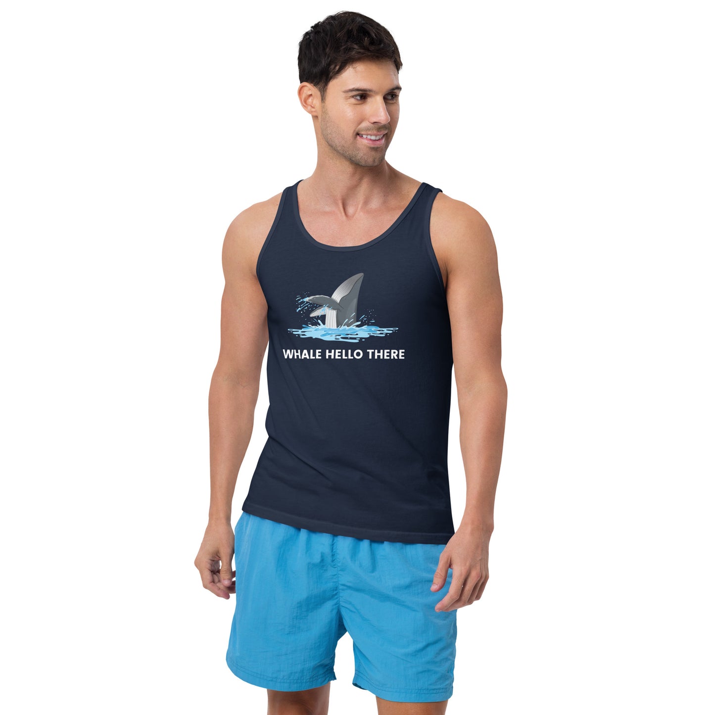 Whale Hello There - Men's Tank Top