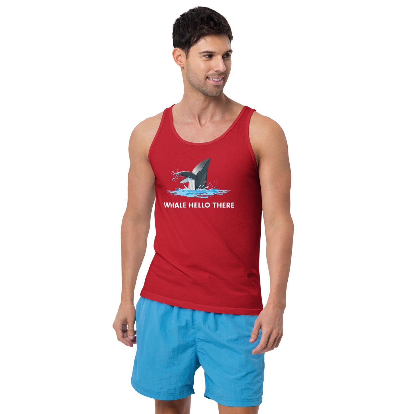 Whale Hello There - Men's Tank Top