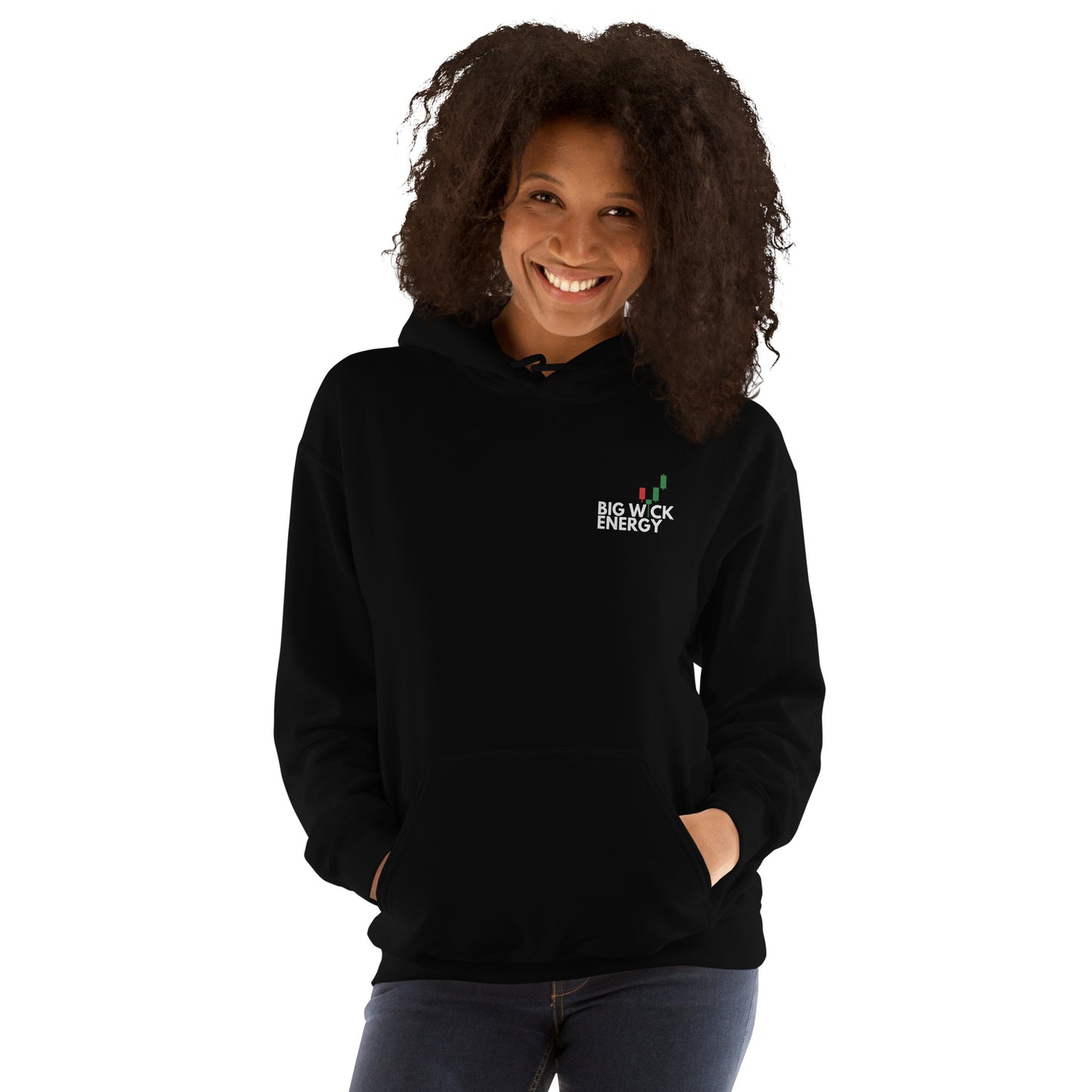 Big Wick Energy - Embroidered Unisex Hoodie