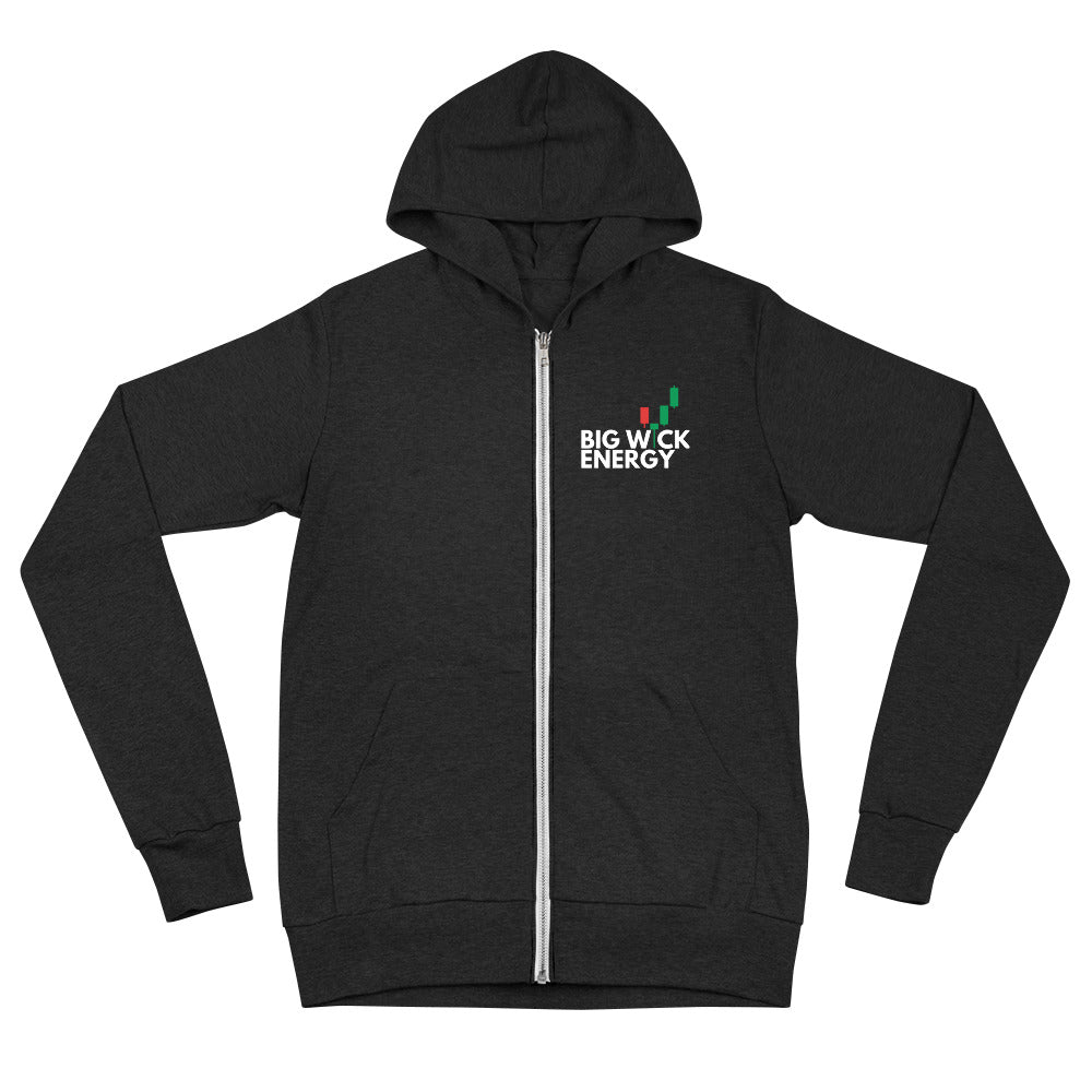 BIG WICK ENERGY - Unisex LIGHTWEIGHT zip hoodie