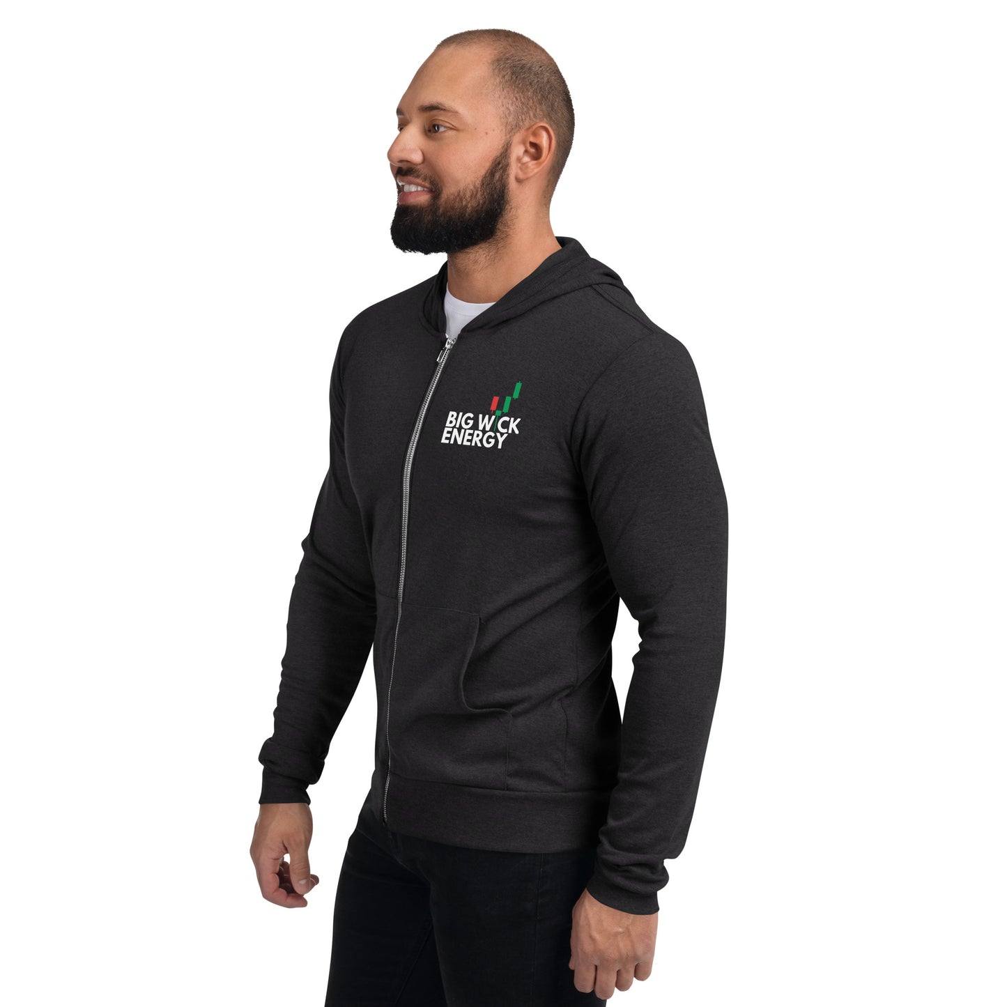 BIG WICK ENERGY - Unisex LIGHTWEIGHT zip hoodie