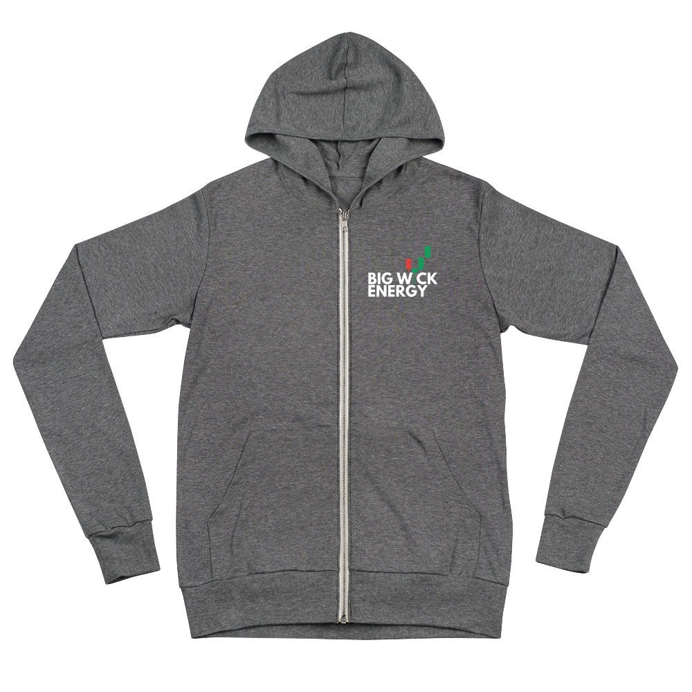 BIG WICK ENERGY - Unisex LIGHTWEIGHT zip hoodie