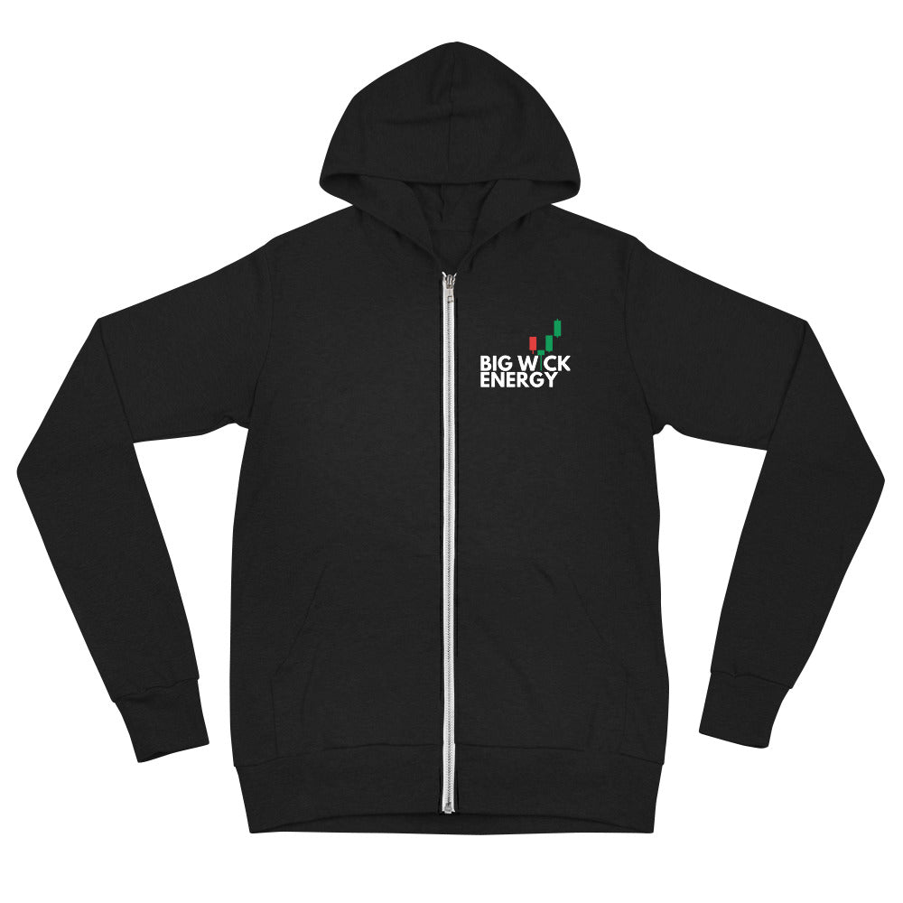 BIG WICK ENERGY - Unisex LIGHTWEIGHT zip hoodie