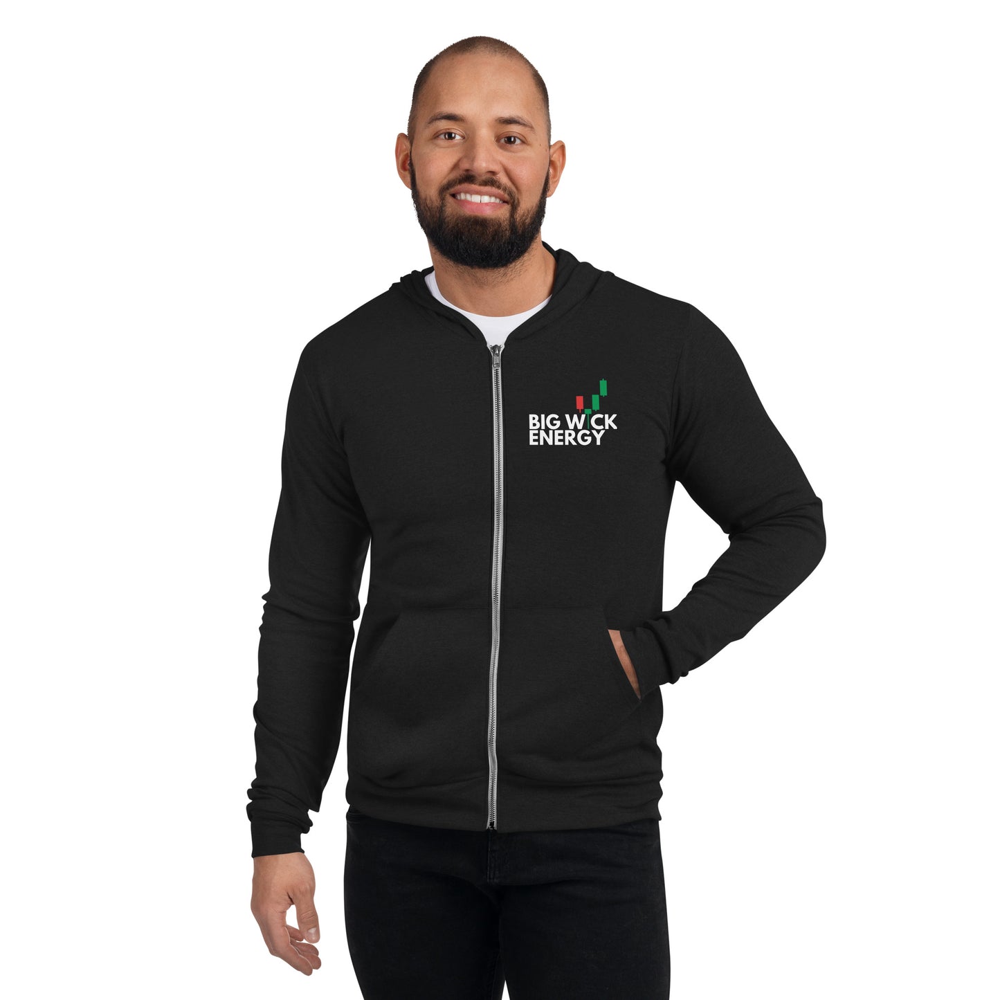 BIG WICK ENERGY - Unisex LIGHTWEIGHT zip hoodie