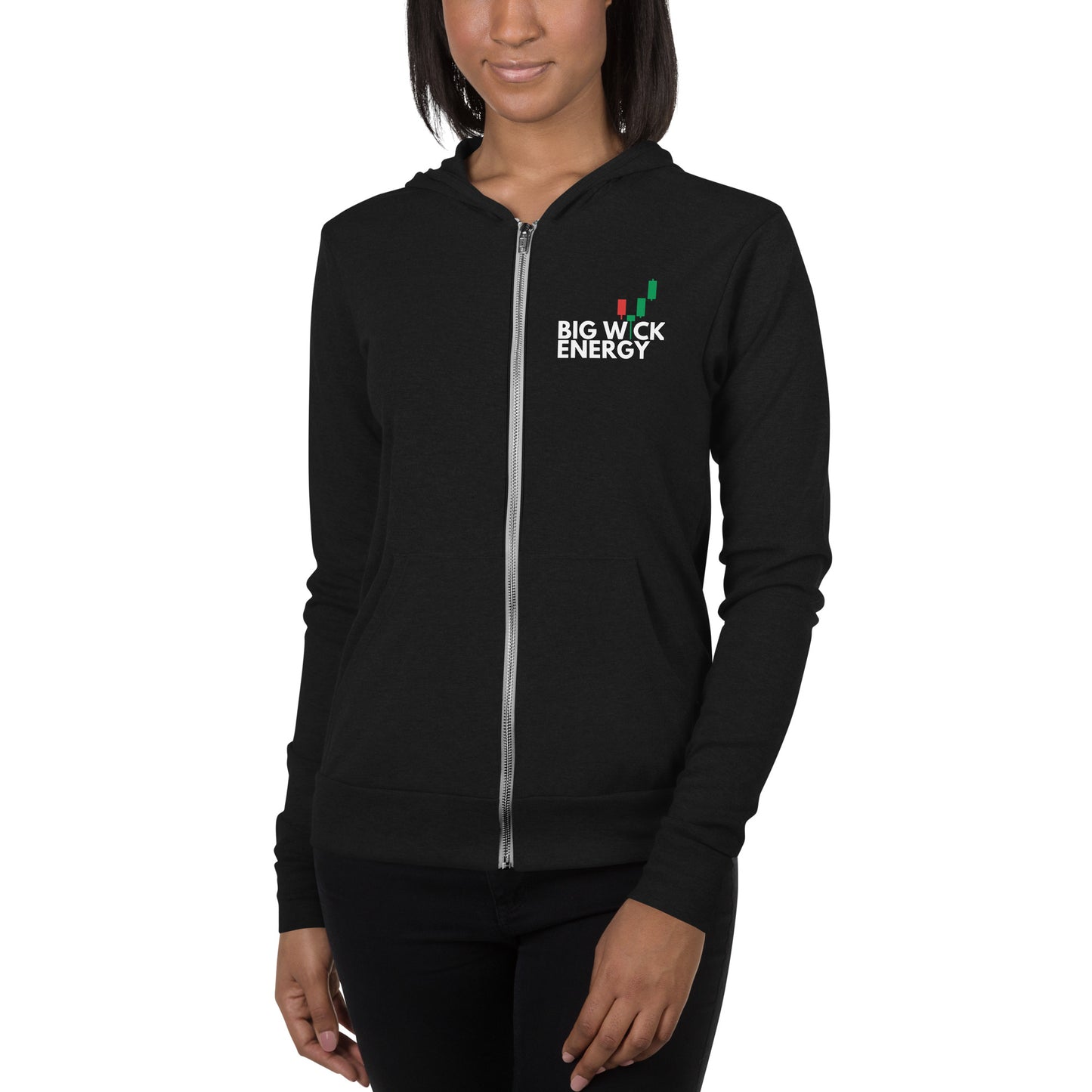 BIG WICK ENERGY - Unisex LIGHTWEIGHT zip hoodie