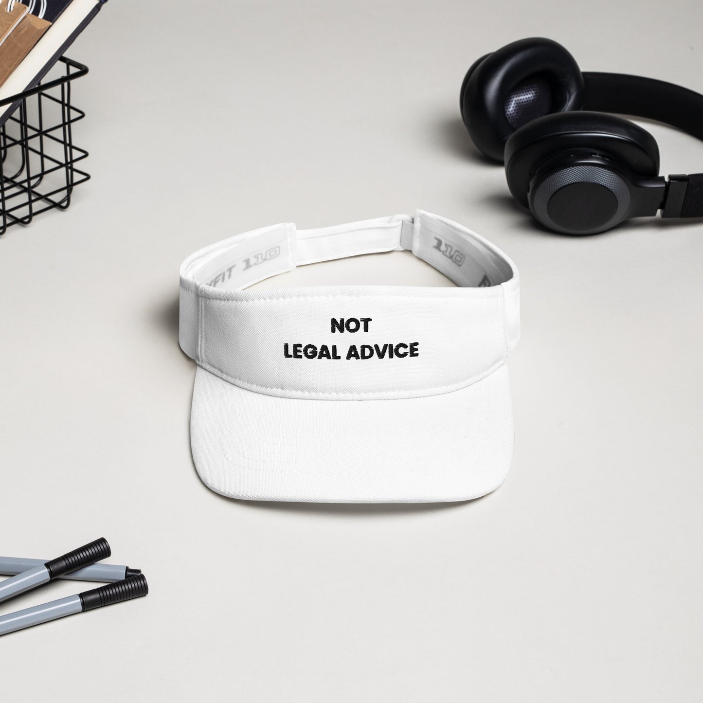 NOT LEGAL ADVICE - Visor (WHITE)